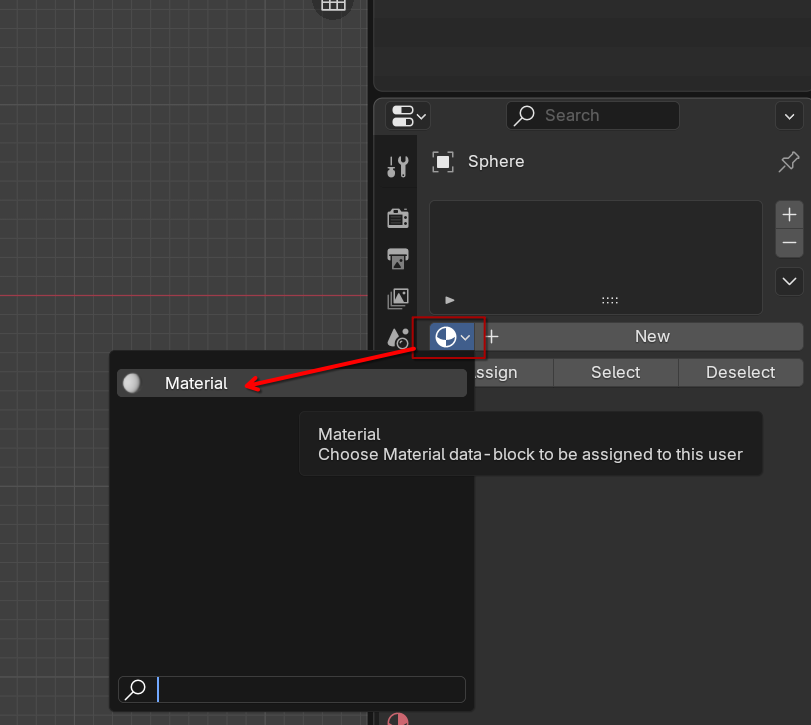 Blender's default material